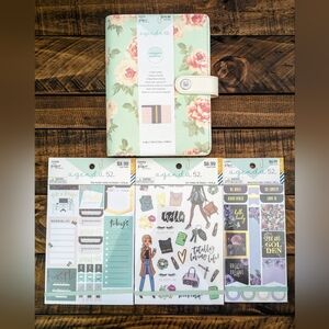 The Paper Studio Agenda 52 Personal Planner with Planner Stickers New